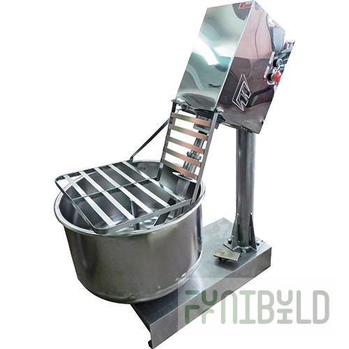 Dough mixing machine MTM-110 (yeast dough) 1 stainless steel bowl (1000x650x1320mm, capacity 120kg/h, 380V, 1.1kW, weight 115kg)
