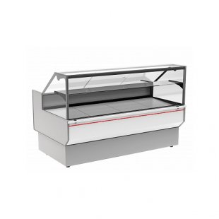 Medium-temperature display case 1955x970x1200mm, GC95 SM 2.0-1 gray/white (ВХС-2.0 Carboma GC95) 0...+7С, 1.2 sq.m.