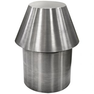 Dry spark arrester for grill-barbecue PM