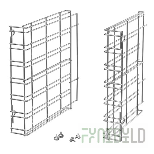 Set of side supports for 7 levels PIRON KGI00002