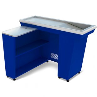 Cash box KB-1.5-1N single storage (blue, 1506x1020x875mm) 4.330.059