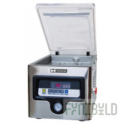 Vacuum packaging machine HURAKAN HKN-VAC260 (330x502x380mm, 14.4 m3/h, 0.37 kW, 220V)