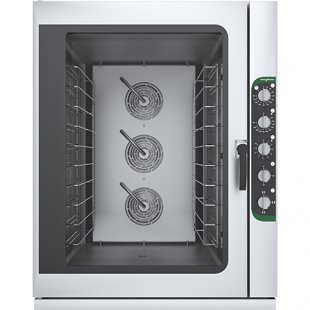 Convection steamer PR-10M (10 GN1/1 or 600x400, 922x890/950x1205 in, 15.95 kW, 400 V, 10 lvl.)
