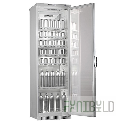 Single-chamber display refrigerator V=400l