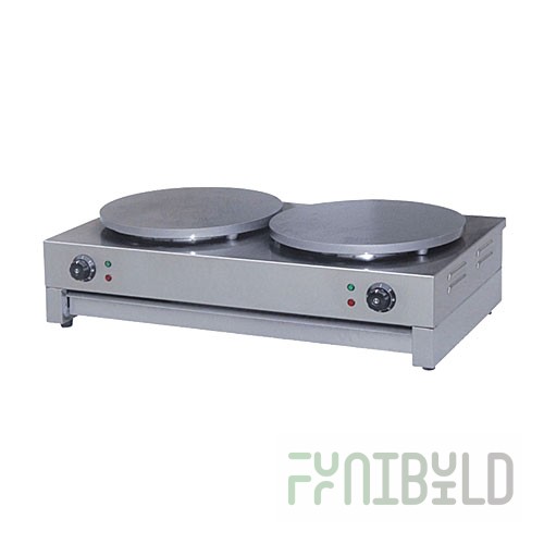 Pancake maker AIRHOT BE-2 (860x450x240mm, double, pancake diameter 39cm, 6 kW, 220V)