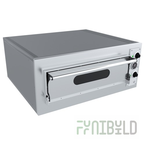 Pizza oven EPP-4 (825/935x925x394mm, 1 chamber, for 4 pizzas D 33 cm, 5 kW, 400 V)