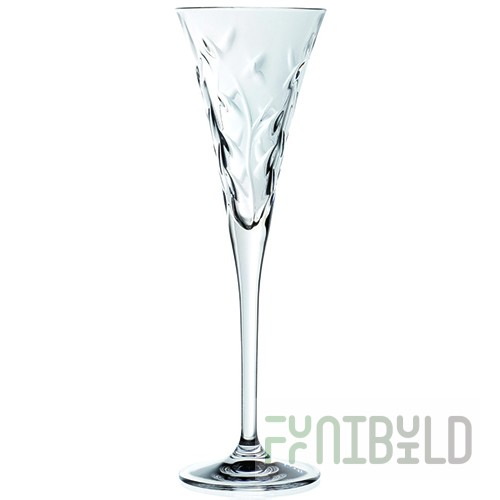 Flute glass 120ml RCR Italy