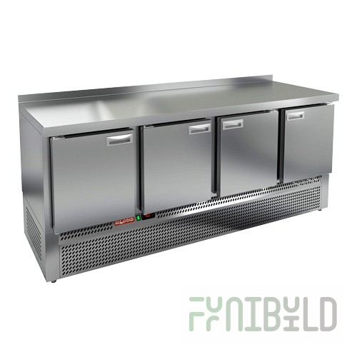 Cooled table HICOLD GNE 1111/TN (1970x700x900mm, 0.46 kW, 220 V)