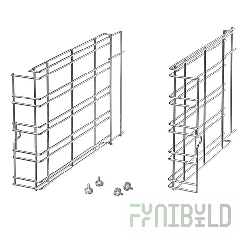 Set of side supports for 5 levels PIRON KGI00003