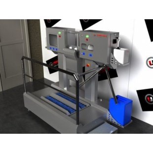 STG-024P Full Control Hygiene Station with BXG JET 7000A Dryer