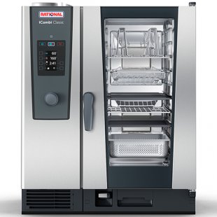 Convection oven RATIONAL iCombi Classic 10-1/1 GAS (850x842x1014 in, 10 x 1/1 GN / 20 x 1/2 GN)