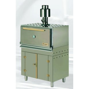 Grill oven JOSPER HJX-25L (640x700x1325 in, for 70 servings, one grill grate 500x510 included)