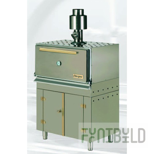 Grill oven JOSPER HJX-25L (640x700x1325 in, for 70 servings, one grill grate 500x510 included)