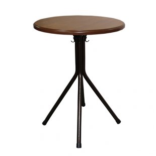High dining table, diameter 800mm, (shaped edge), art. T-320