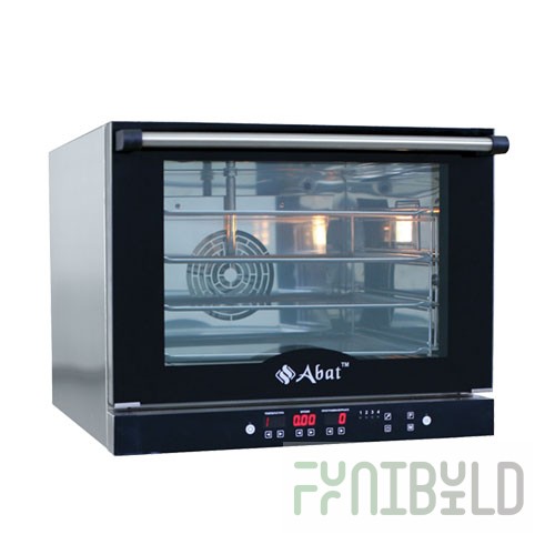 Convection oven KPP-4P (625x765x514 in, 4 levels 460x330, stainless steel chamber, software control panel, without baking trays)