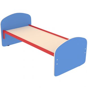 Children's bed 1400x600x600mm, art. KD-1 (BLUE)