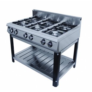 Gas stove Grill Master F6PG/800 (on stand)