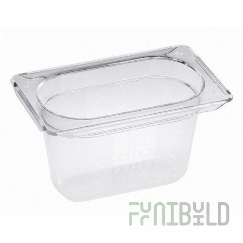 Gastronorm container GN 1/9-65 polycarb.