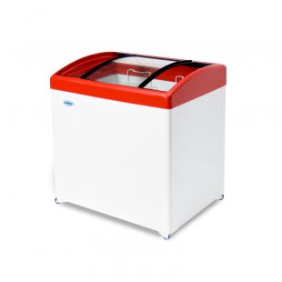 Chest freezer Snezh MLG-250 bent glass