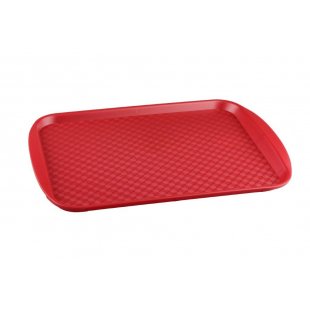 Tray Restola 450x350 in, with handles, red