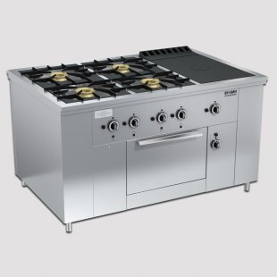 Restaurant gas stove Vulcan PRG-IIA-6-1 DSh Maxi