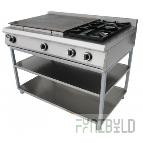 Gas stove Grill Master F6ZhTLSPG (2+2)