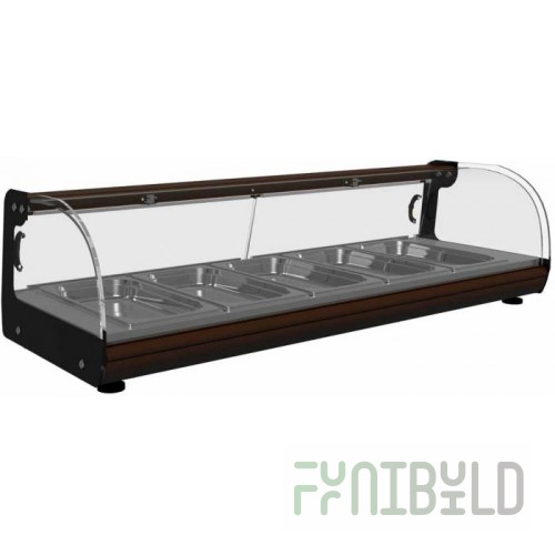 Thermal bar display case Carboma VT-1.0