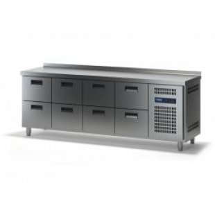 Refrigerated table TMM SKhSB-2/8Ya (2280x700x870)