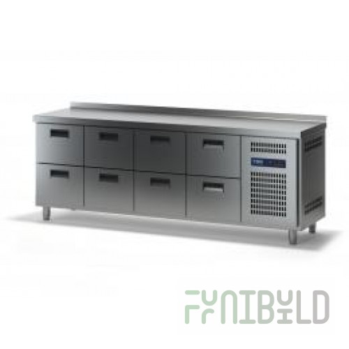Refrigerated table TMM SKhSB-2/8Ya (2280x700x870)