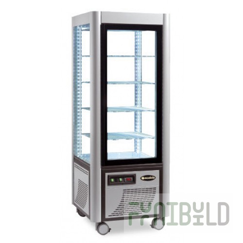 Freezer display case Scaiola 400 BT Argento vertical