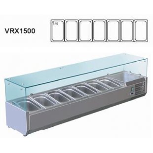 Tabletop refrigerated display case Viatto VRX 1500/330