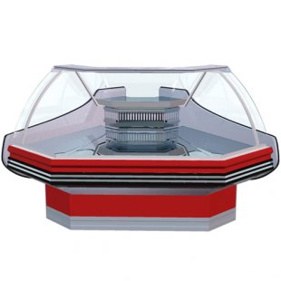 Refrigerated display case Titanium VS 5 UN G corner external