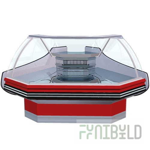 Refrigerated display case Titanium VS 5 UN G corner external