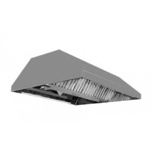 Island exhaust hood ZVO 16-16