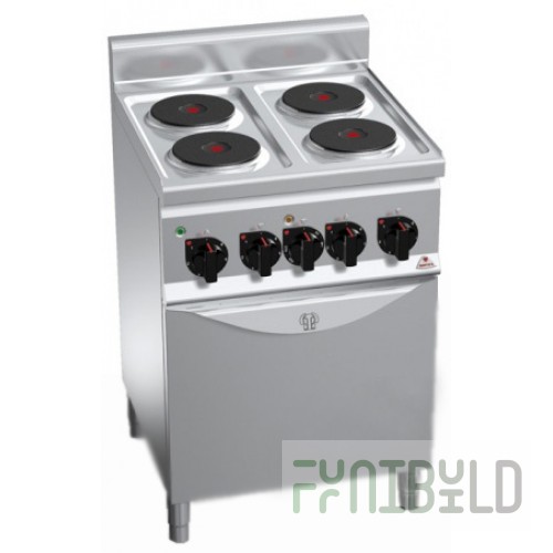 Electric stove Bertos E6P4+FE1