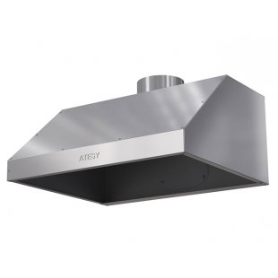 Wall-mounted ventilation umbrella Atesi ZVN-400/600 zinc-coated