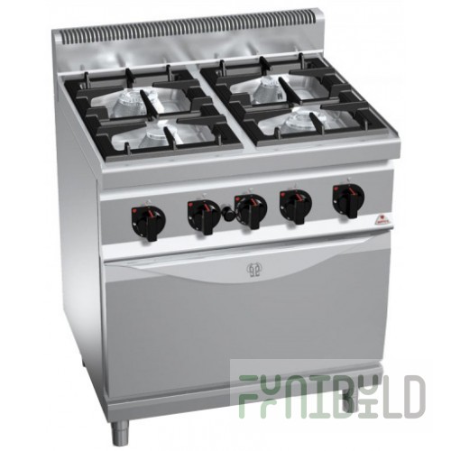 Gas stove Bertos G7F4+FE