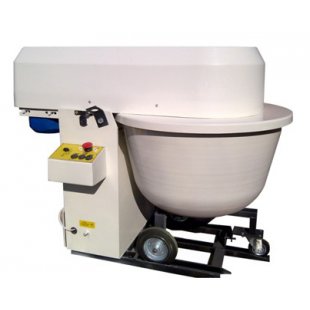Dough mixer TMM-140 with stainless steel bowl.