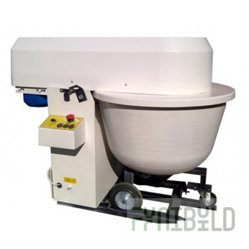 Dough mixer TMM-140 with stainless steel bowl.