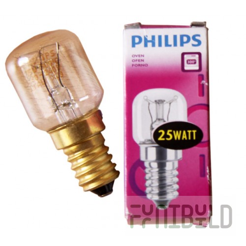 Lamp for ovens E14-220 V-25W for PCA