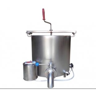 Cheese dairy-pasteurizer Gradient 100 l with mixer and heating elements