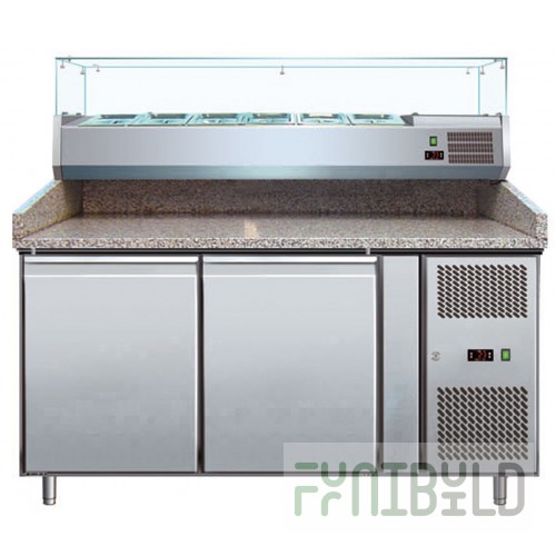 Refrigerated table for pizza Gastrorag PZ 2600 TN/VRX 1500/380