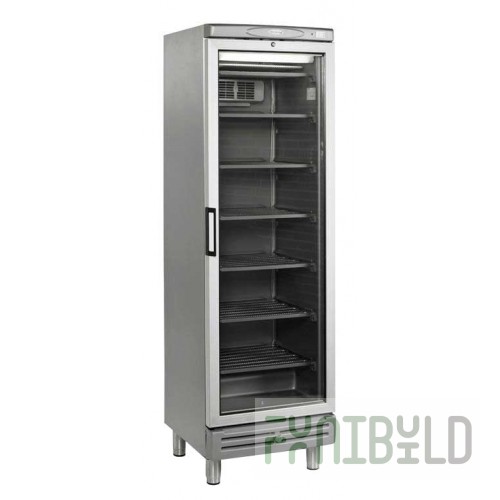 Freezer cabinet Tefcold RF400G glass door