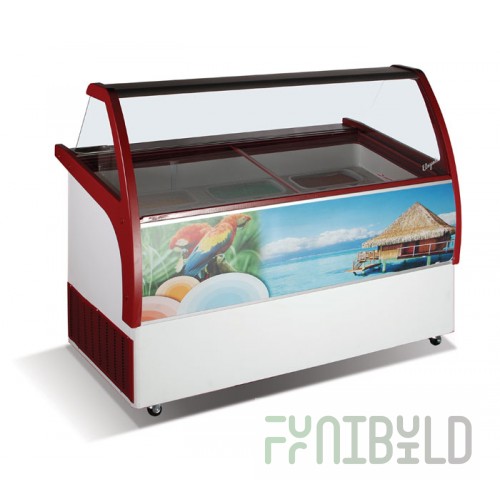 Ice cream display case Crystal VENUS 46 ELEGANTE