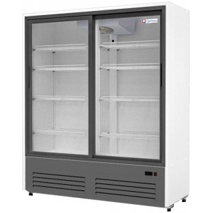 Freezer cabinet Optima crystal 14L, glass door