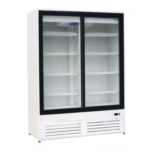 Refrigerated cabinet Premier ШВУП1ТУ-1,4 К (В) glass sliding door