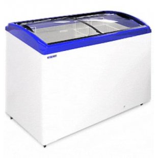 Chest freezer Italfrost CFT400C curved glass