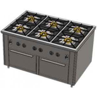 Gas stove Vulcan PRG-IIA-3S 2DSh 82312