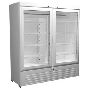 Refrigerated cabinet Carboma R1400K glass sliding door