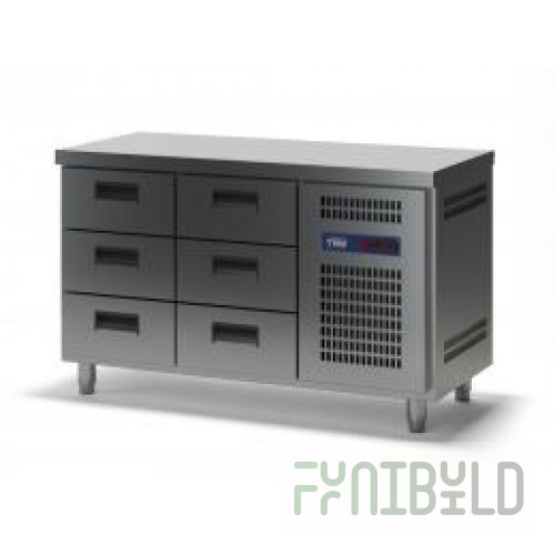 Refrigerated table TMM SKhSB-1/6Ya (1390x600x870)